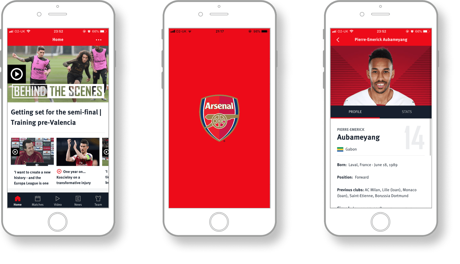 The Arsenal App, Arsenal App, News